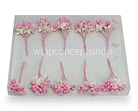 Flower Pollens with Pearl Center