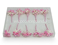 Flower Pollens with Pearl Center