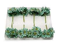 Sunflowers on stick - Sea Green