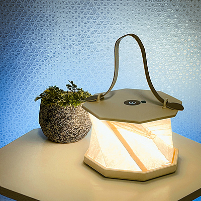 1200mAh Foldable Lamp "Vivid" with Magnetic Closure