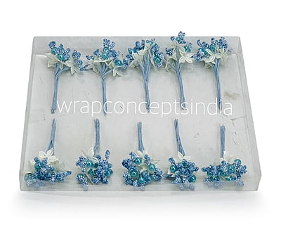 Flower Pollens with Pearl Center