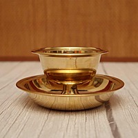 Brass Golden Sampat Deep - Various Sizes | Stylish Daily Use Diyas