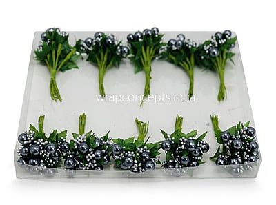 Metallic Grey & Silver Pearl Pollen