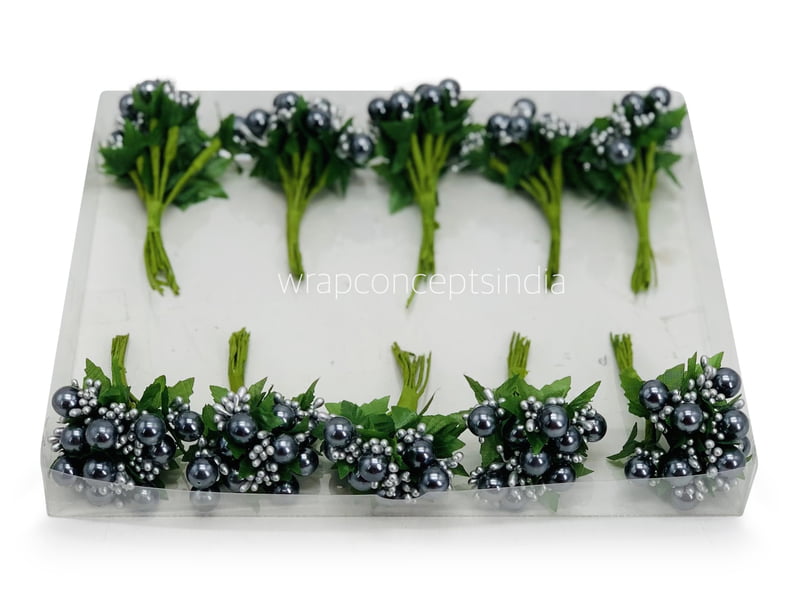 Metallic Grey & Silver Pearl Pollen