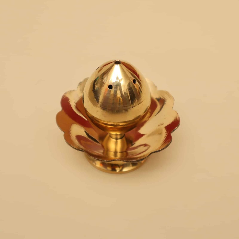 Brass Agardan/Agarbatti Stand - Elegant Incense Stick Holder - Aromatic Ambiance Enhancer