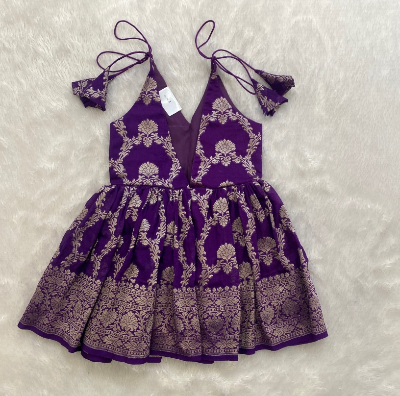 Moksha (2yr-3yr) - Kids Banarasi Frock That128
