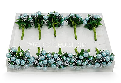 Soft Blue & Silver Pearl Pollen