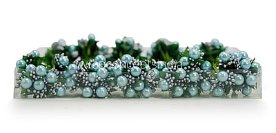 Soft Blue & Silver Pearl Pollen