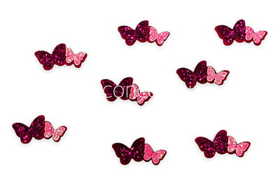 Twin Butterfly - Pink