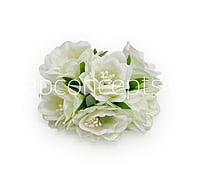 Ivory Daffodils on Stick