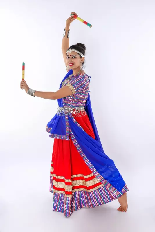 Navratri Chaniya Choli Fancy Dress Costume For Girls