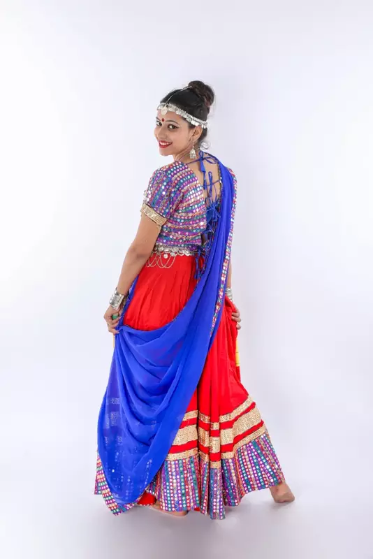 Navratri Chaniya Choli Fancy Dress Costume For Girls