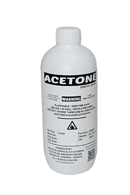 Acetone Solvent - 1 Liter