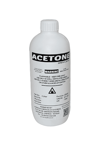 Acetone Solvent - 1 Liter