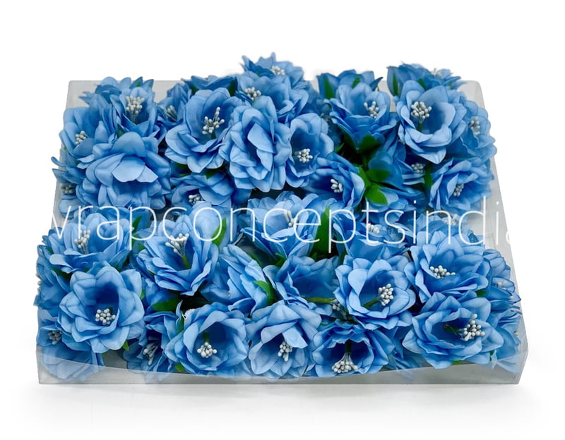 Berry Blue Daffodils on Stick