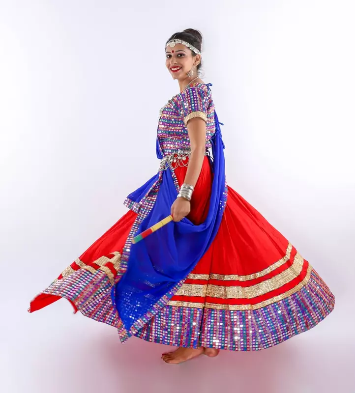 Navratri Chaniya Choli Fancy Dress Costume For Girls