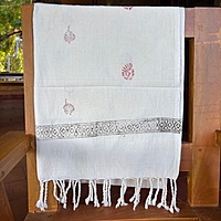 Stole Block Printed