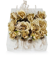 Hazelnut Roses Ready Bunch