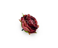 Camellia Flower - Burgundy with hints of Pink & Red