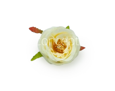Camellia Flower-w-8002- Ivory