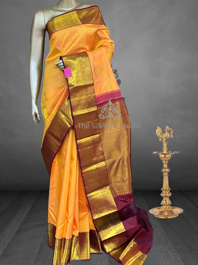 Sarvagya - The Bride's Favourite Kanchipuram Saree 7440