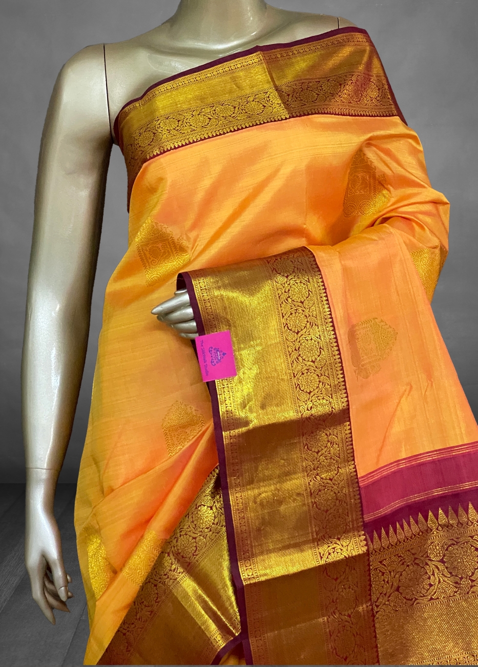 Sarvagya - The Bride's Favourite Kanchipuram Saree 7440