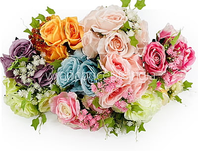 Rose Bunch - Multicolour Rose Bunch - Multicolour