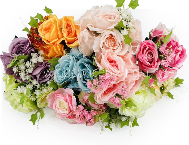 Rose Bunch - Multicolour Rose Bunch - Multicolour