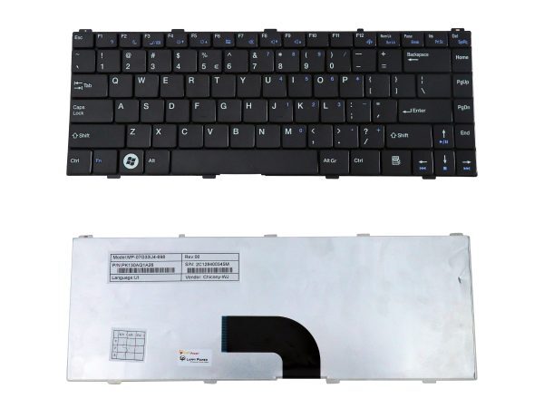Laptop Keyboard Compatible For HCL ME L52 / L45 / BENQ S43-Series