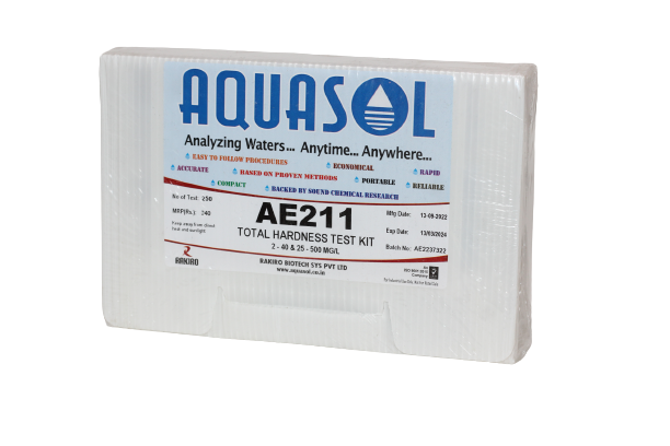 TOTAL HARDNESS TEST KIT | AQUASOL AE211 TOTAL HARDNESS TEST KIT | AQUASOL AE211