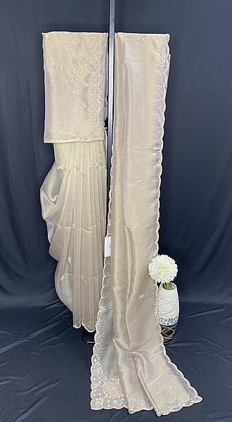 Lydia - Tissue Organza Saree - 23762