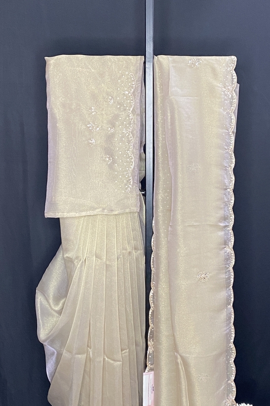 Lydia - Tissue Organza Saree - 23762