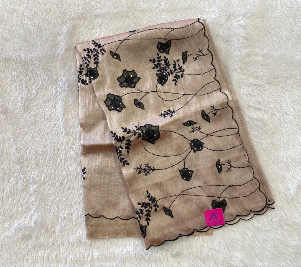 Aaliyah - The Soft Organza Tissue Saree SWS84