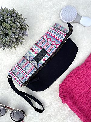 Stylish fold over clutch