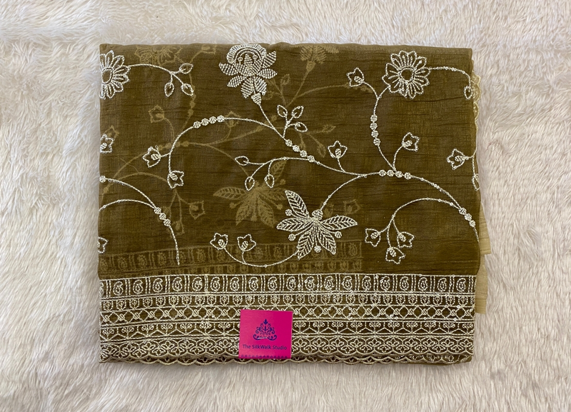 Miya - The Chiffon Saree in Sequence Work SWS75