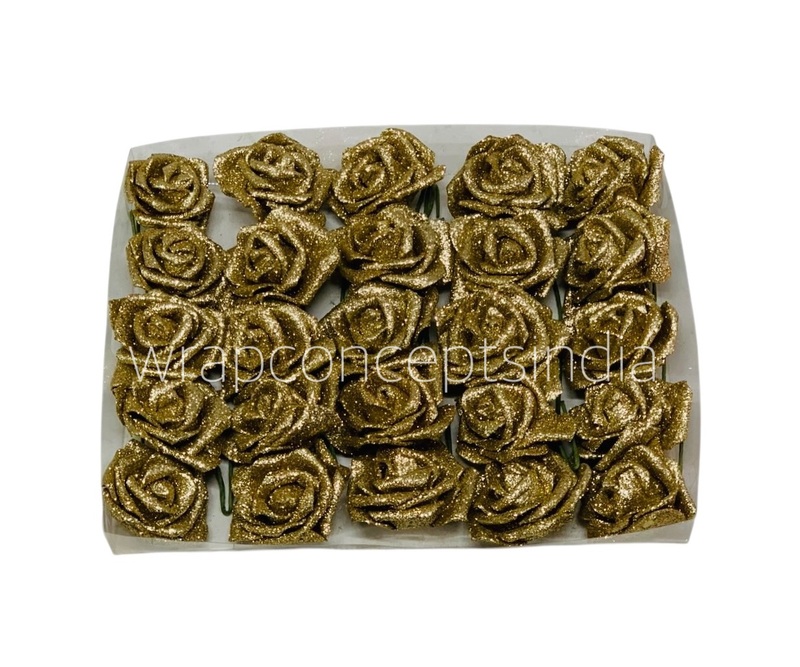 Royal Shimmer Gold Roses