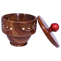 3 Inch Wooden Bowl with Cap 3 Inch Wooden Bowl with Cap