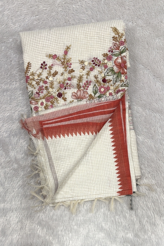 Saanvi Embroidered Saree SWS638