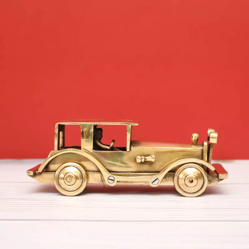 Brass Vintage Car