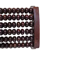 Wooden 5‑Ball Roller Massager for Acupressure & Pain Relief