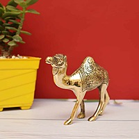 Majestic Decorative Camel in Brass - 4.5 inch Heigh