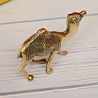 Majestic Decorative Camel in Brass - 4.5 inch Heigh