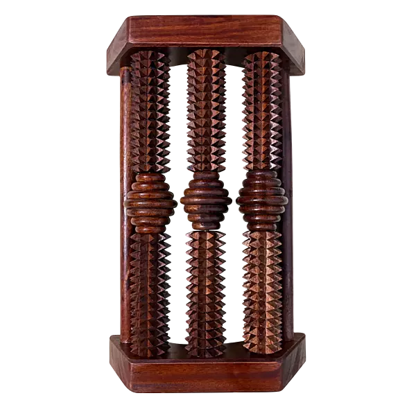 Wooden Foot Roller Massager – Acupressure & Pain Relief