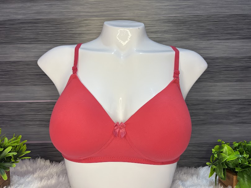 6 Plain Thin padded bra combo