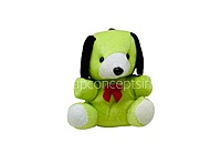 Green Puppy Teddy with Bow
