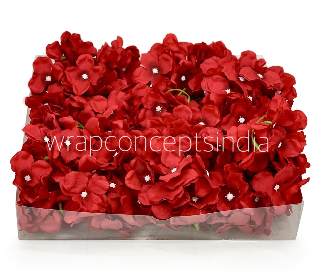 Red Hydrangeas