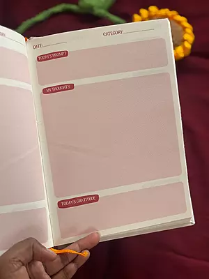 testReset & Reflect Edition (4-Month Guided Journal) Lady pink