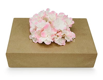 White with Pink Hydrangeas