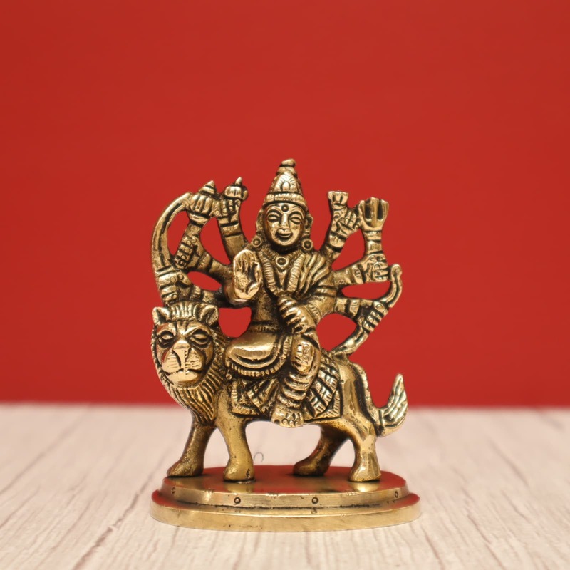 Brass Durga