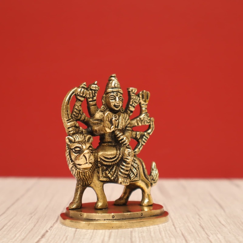 Brass Durga